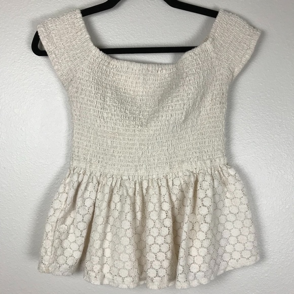 Hollister Tops - 3/$20 Hollister Smocked Off Shoulder Top